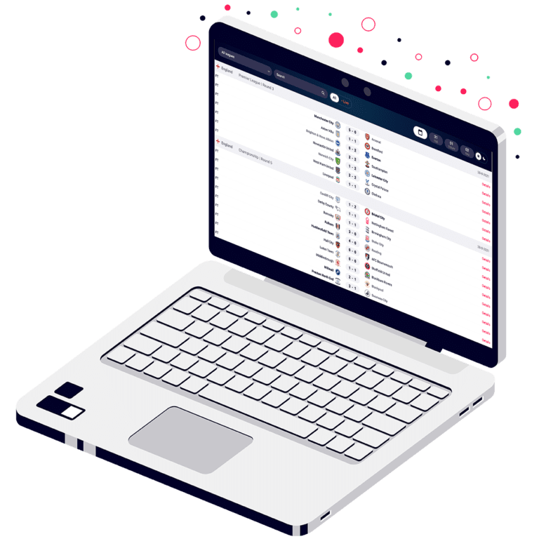 Score your reliable and fast Football Live Score API at Sportmonks