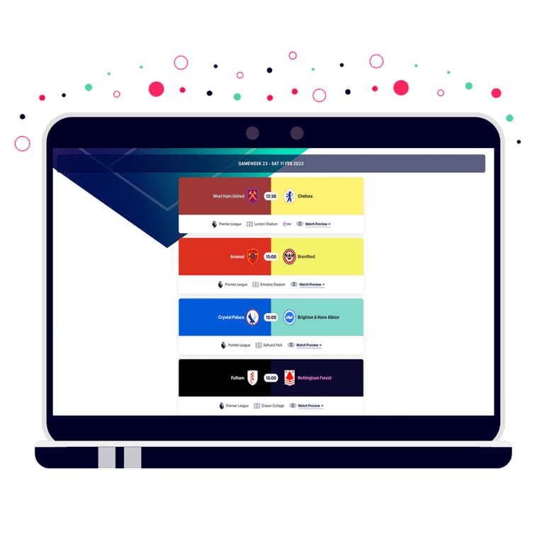 The Leading Football API Live Football Data Sportmonks