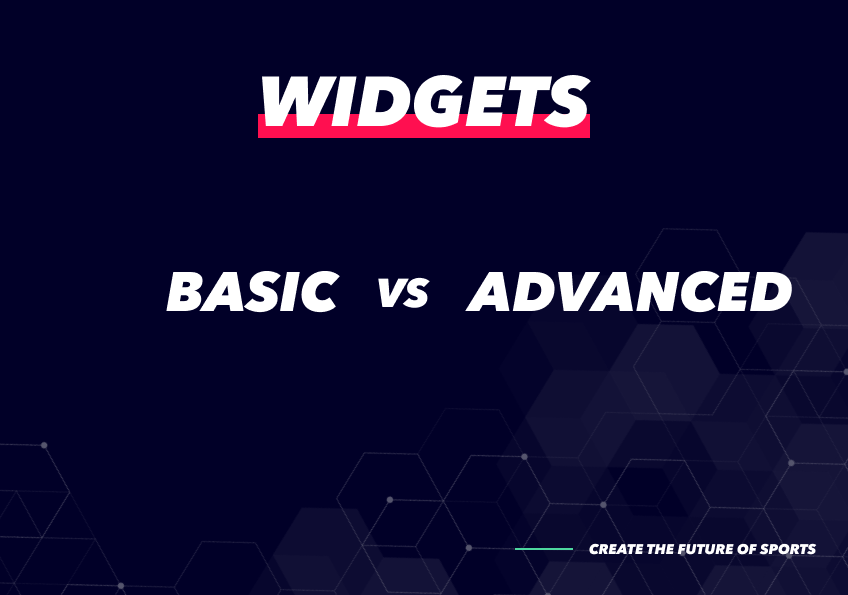 Basic vs Advanced Widgets