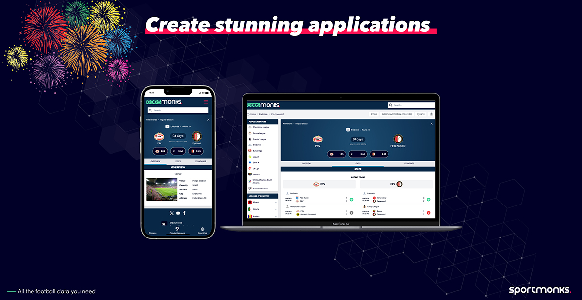 How-to build a match page with odds using Sportmonks’ Football API