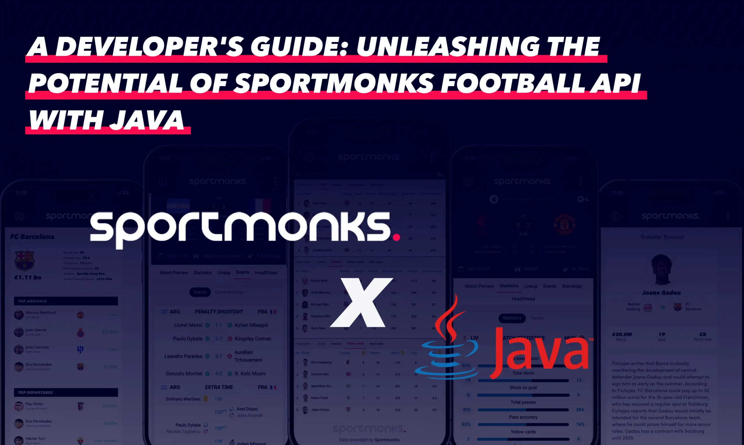 A DEVELOPER’S GUIDE: Football API with JAVA