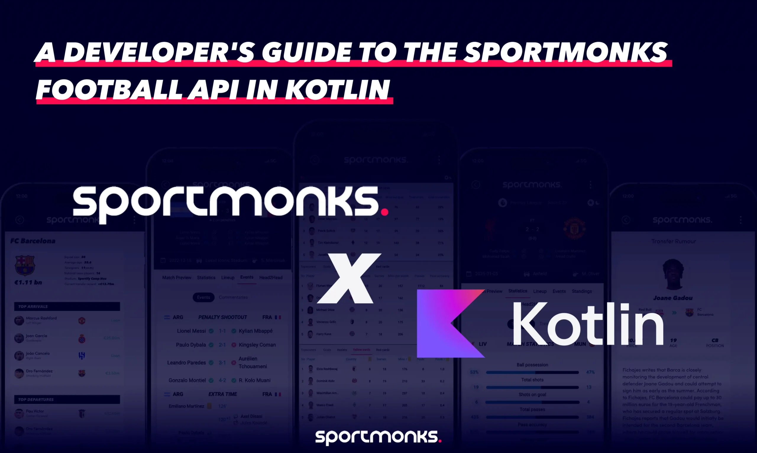 A Developer’s Guide: Leveraging Sportmonks Football API in Kotlin