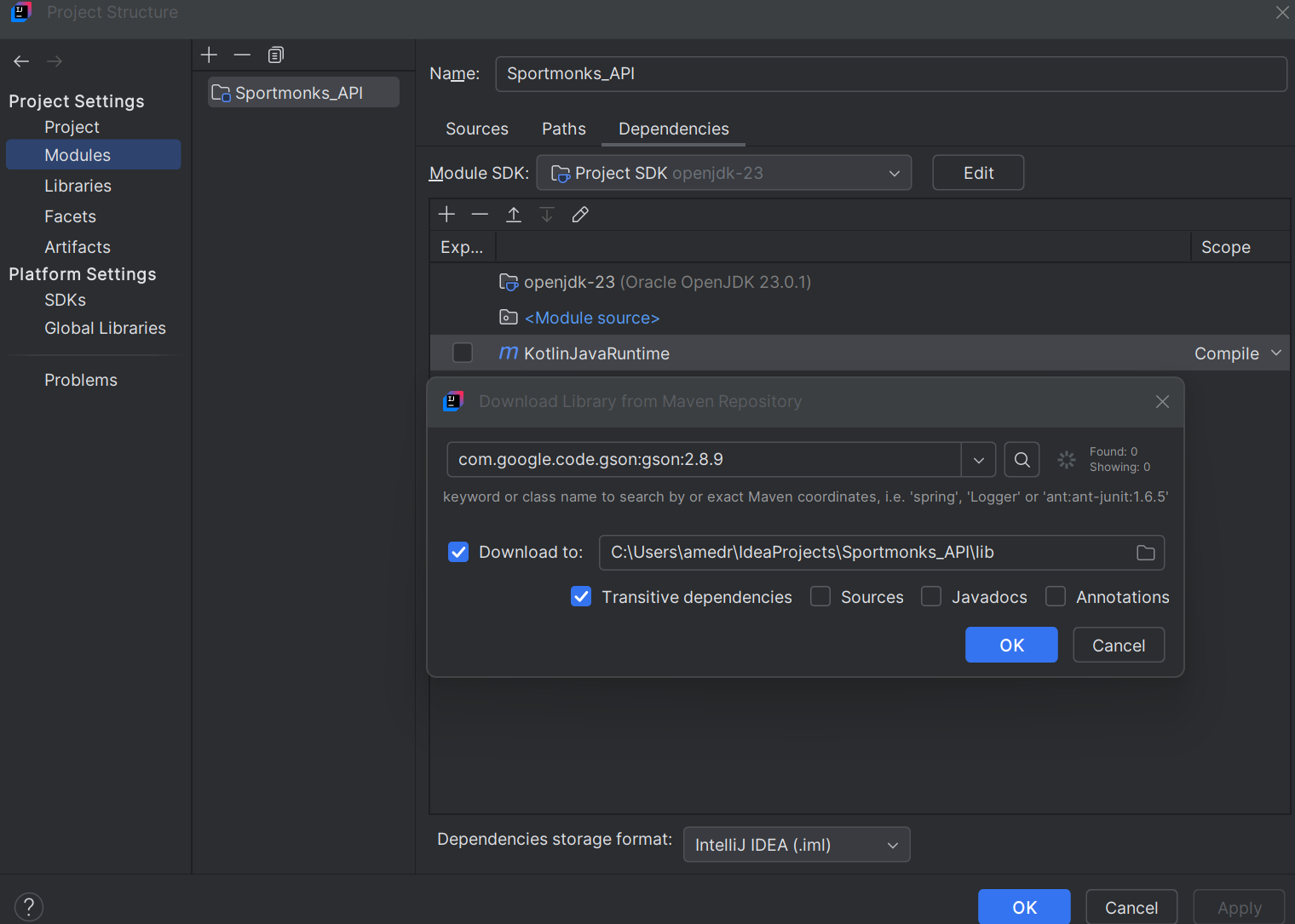 Import Library_Gson