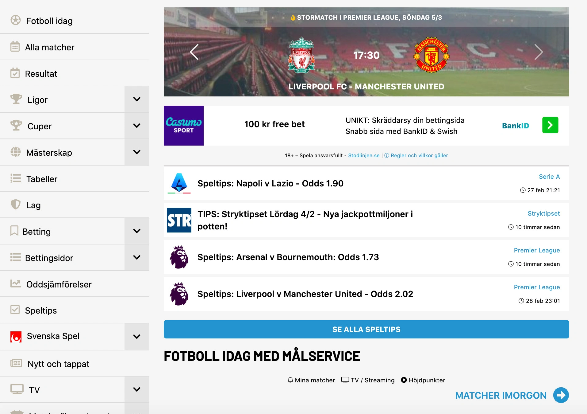 Fotboll.com Swedish giant