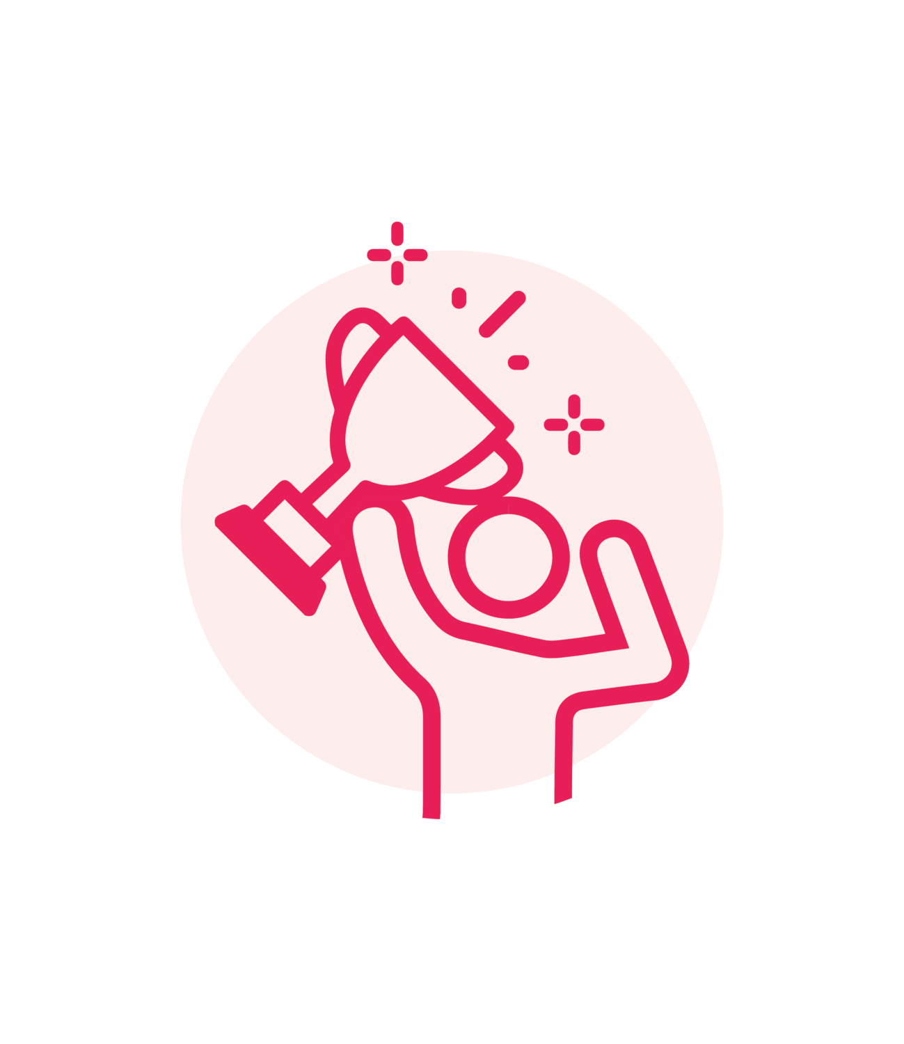Surpass the competition icon