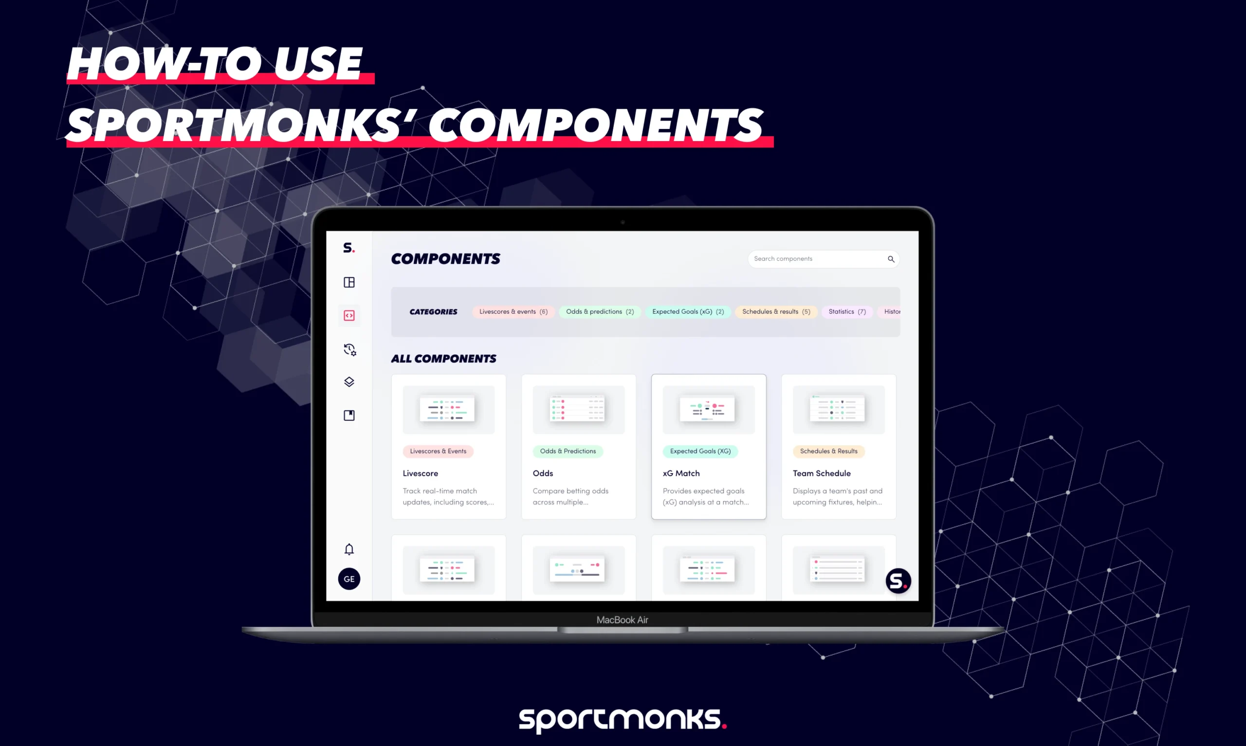 How to use Sportmonks’ components