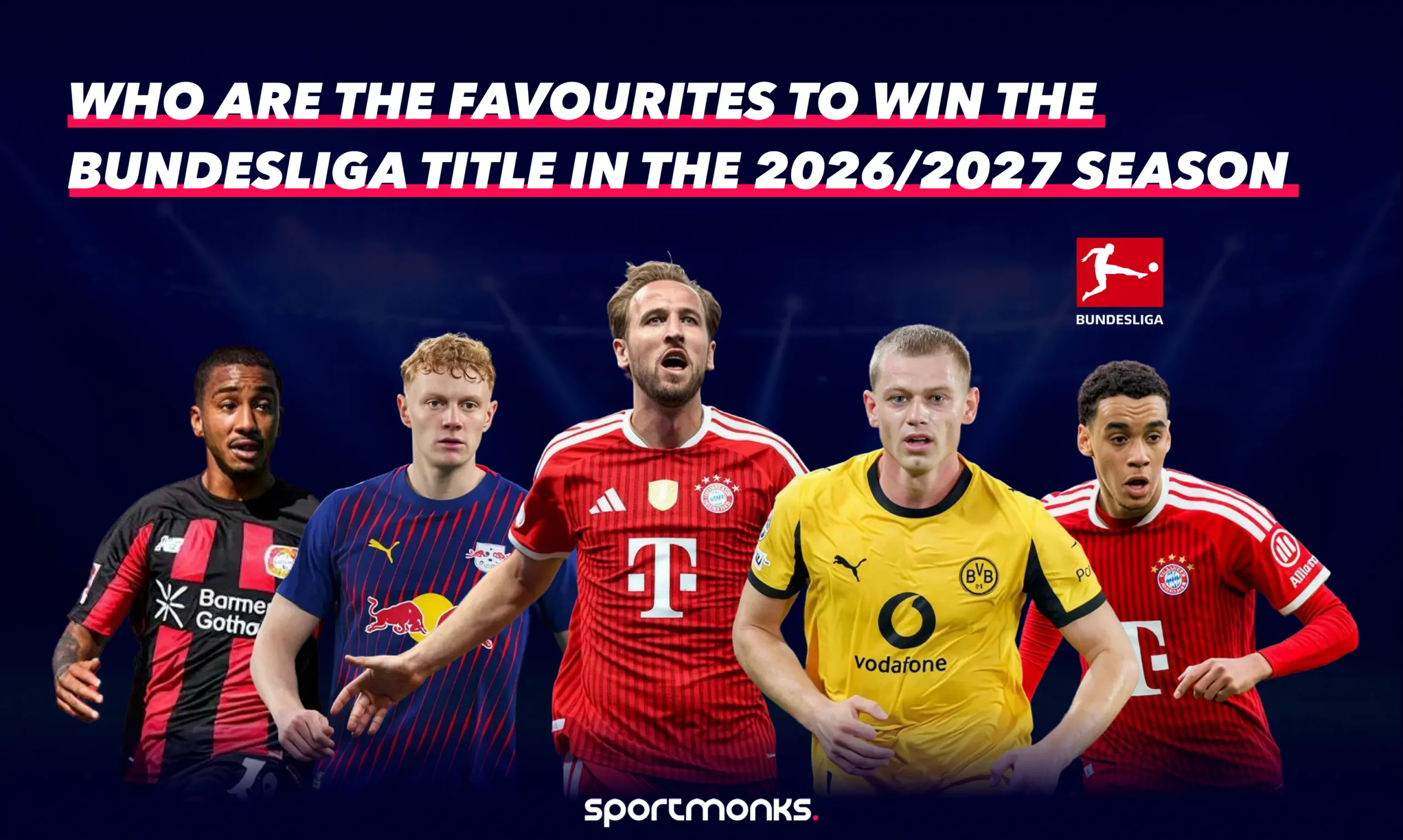 Who are the favourites to win the Bundesliga title in the 2026/2027 season