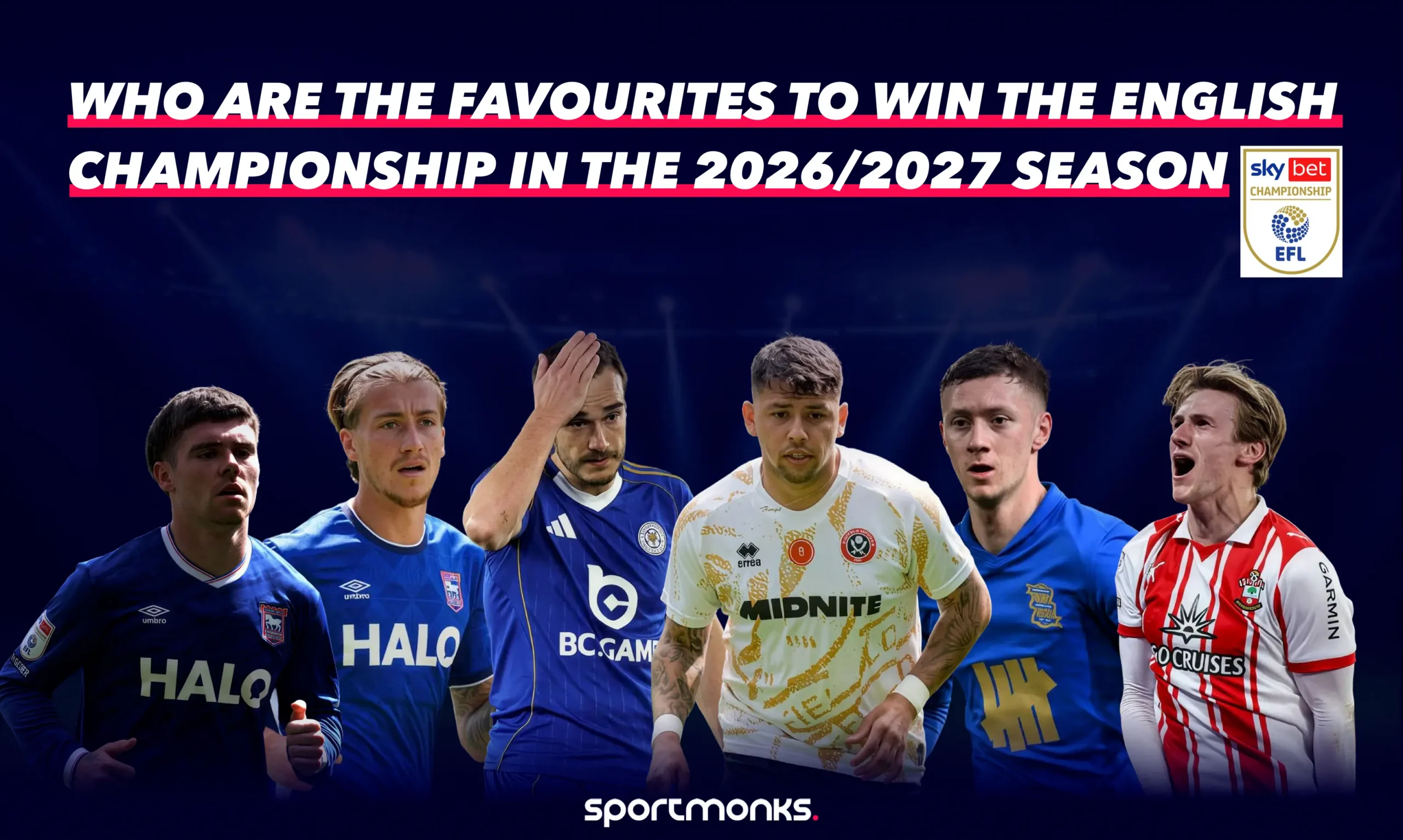 Who are the favourites to win the English Championship in the 2026/2027 season