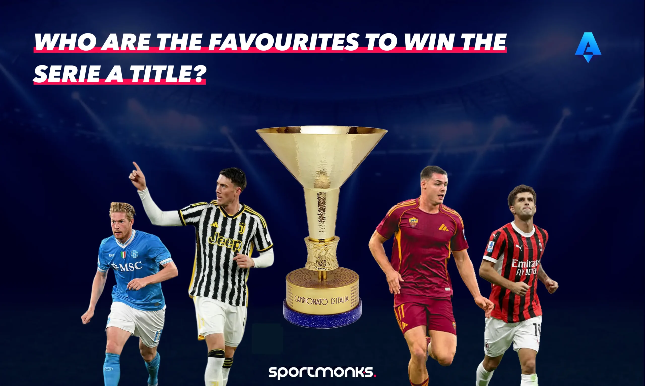 Who are the favourites to win the Serie A title in the 2025/2026 season?
