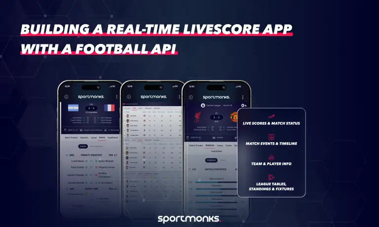 Building a real-time Livescore app with a Football API: Best practices